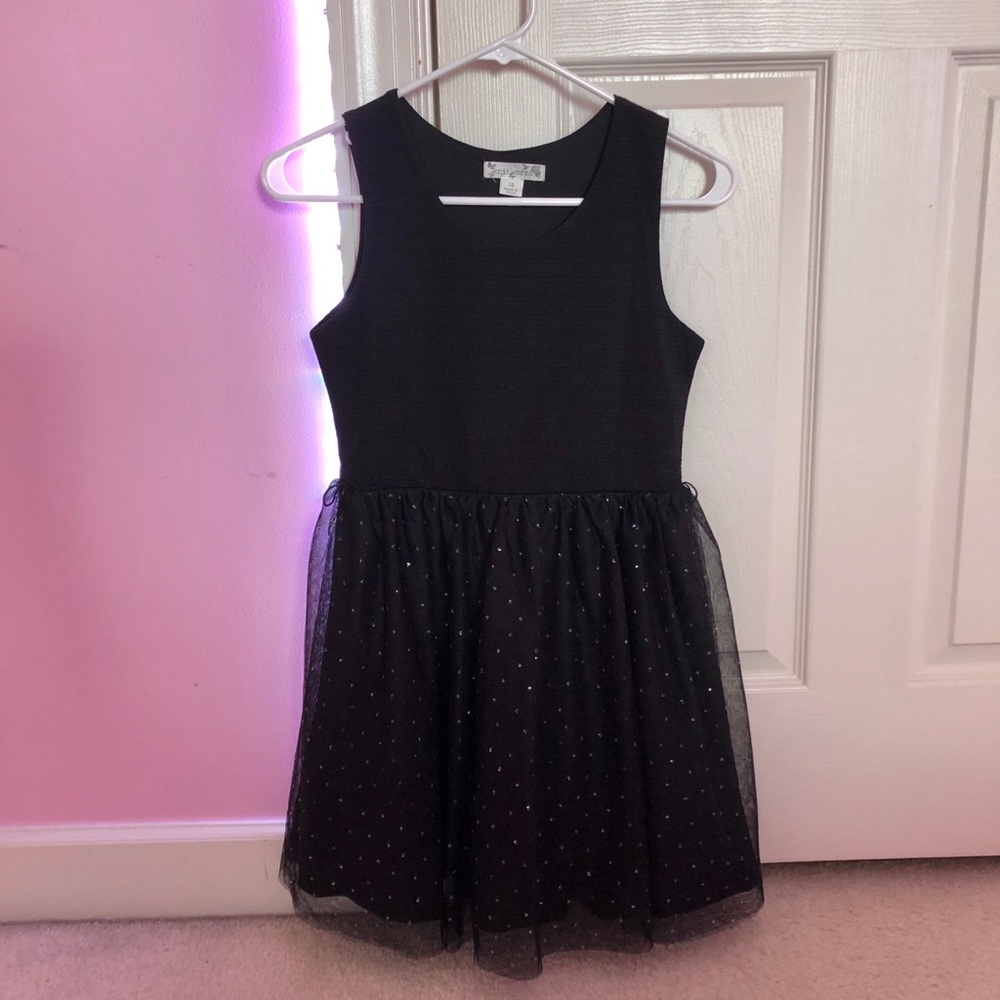 Kids Black Dress